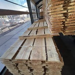 Ca. 50x Douglas schaaldelen, 22x225mm, lengte 500cm